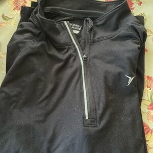 Go Navy quarter zip pullover